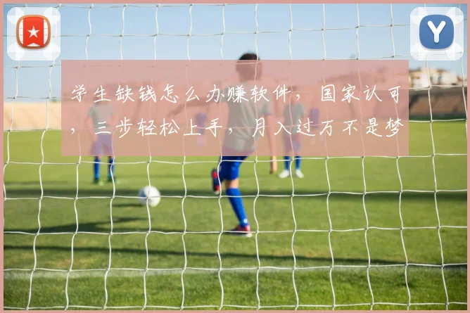 学生缺钱怎么办赚软件，国家认可，三步轻松上手，月入过万不是梦，快来试试吧